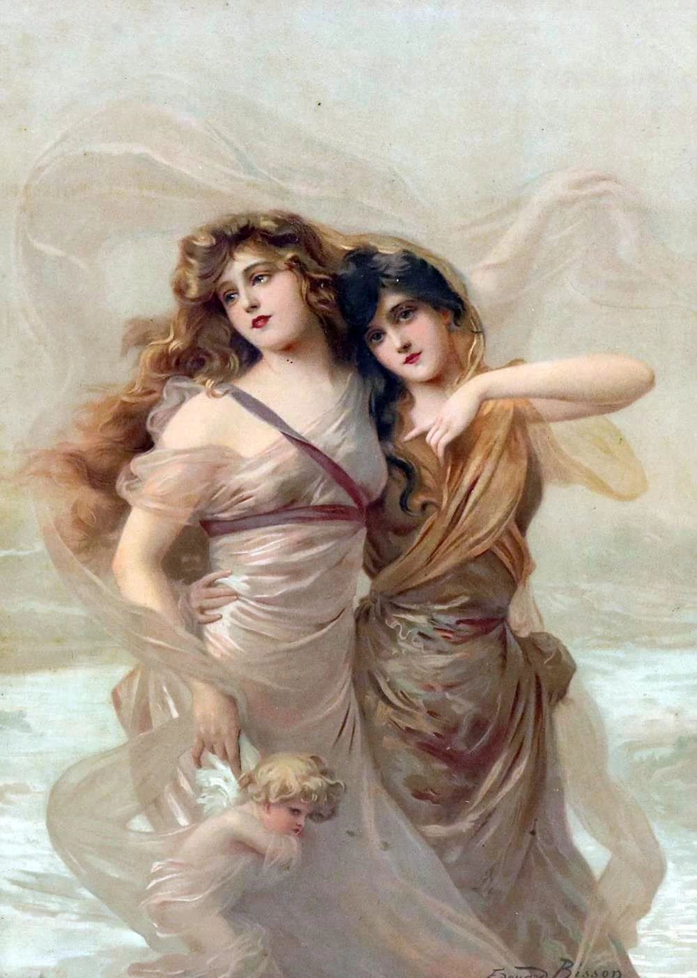 Ragazze con Cupido